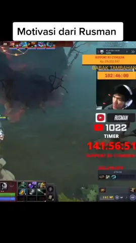 Motivasi dari Rusman #dota2 #dota2indonesia #rusmandota #motivation #motivasi #berukgalau 