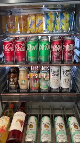 Lets get this bad boy stocked up for Turkey Day 🦃 🍽️🥂🤩 #drinkfridge #restock #fridgerestock #drinkrestock  #organizedhome #thanksgiving #hosting 