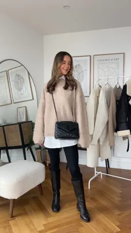 Day 10/30 - me 🤝 oversized knits. cosy get ready with me 🍂🤎 #fyp #OOTD #whatiwore #30daysofoutfits #autumnstyle #autumnoutfit #falloutfit #hmoutfit2022 