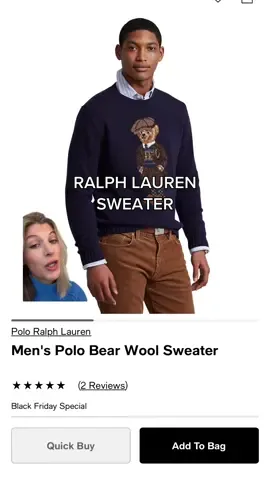 Been obsessed w RL sweaters lately and theyre so much cheaper in the kids section!! #polosweater #ralphlaurenpolo #ralphlaurensweater #fashiontiktok #fashionhacks #outfitinspo #holidaysweater  #greenscreen 