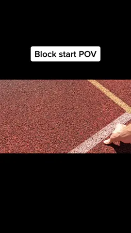 POV what I see when sprinting
