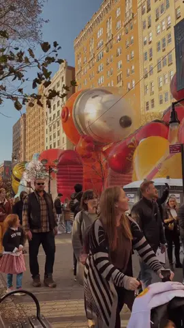 the gang’s all here and ready to go! 🦃🌇✨ I’ve been to the @macys thanksgiving day parade a few times before as a kid, but we never took the time to visit the balloons before the big day. it was honestly so much fun getting to see some of my favorite characters get up and ready for their march down central park west and 6th avenue.   now who else is excited for santa 🎅🏼 to arrive at macy’s tomorrow morning?? you know I am! 🥳✨  #ethanbarberco #macysthanksgivingdayparade #thanksgiving2022  #🦃 #newyorkcitylife