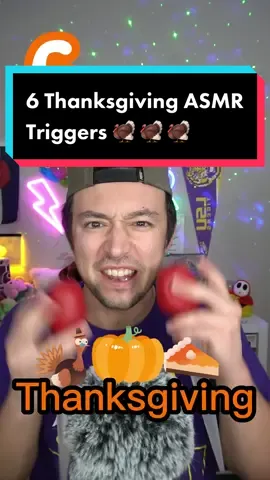 HAPPY THANKSGIVING FAMILY!!! 🦃 || Do you like the new Turkey Baster Trigger?  #Asmr #asmrsleep #asmrcommunity #asmrvideo #asmrtapping #asmrrelax #fastasmr #mouthsounds #mouthsoundsasmr #chaoticasmr #asmrsound #asmrvids #asmrvid #asmrroleplay #asmrtingles #asmrtingle #asmrtriggers #tingles #tinglesounds #tinglesasmr #asmrscratching #asmrwhispering #asmrwhisper #inaudiblewhisper #asmrasmr #gibiasmr 