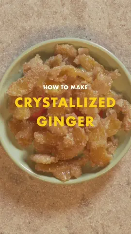 It’s spicy, it’s sweet, it’s amazing in triple ginger cookies this holiday season. This recipe for crystallized ginger is something you’ll want to make again and again. #Recipe