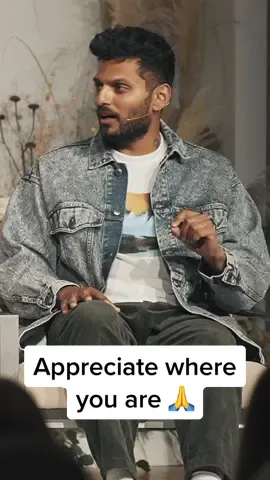 Appreciate where you are ❤️