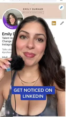 #greenscreen how to optimize your LinkedIn Profile to get noticed by recruiters💸 #linkedintips #linkedinskills #careeradvice #careertips 