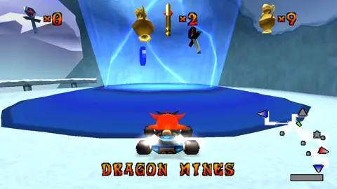 Dragon Mines, Hard, 3 Laps #ctr #crashteamracingps1 #epsxe #racing #gaming #racinggames 