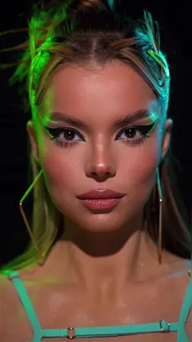 Makeup insp @dojacat 💚