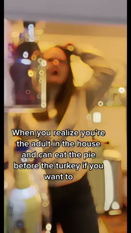 I think I’ve reached peak adulthood #CapCut #thanksgivingdinner #eatdessertfirst #eattreats #bodyneutralityjourney #bingerecovery #foodfreedomjourney #peakadulthood 