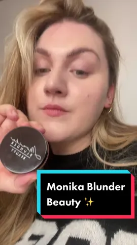Trying out the ✨Blunder Cover✨ by @monikablunderbeauty 👀 Picked it up in @spacenk last week! #makeup #beauty #mua #StumbleToVictory 