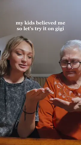 SURPRISE!!! everyone say hi to gigi!  🤍 #grandmasoftiktok #prankchallenge #family 