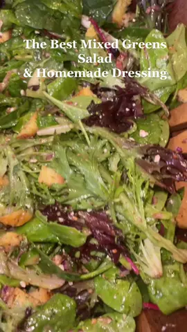 Delishhh #saladrecipe #saladlab #homemadedressing #salad #housesalad 