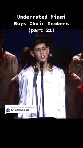 Replying to @shaynaw_18 He’s underrated on Tiktok, but definitely not in the world of MBC #arigoldwag #miamiboyschoir #miamiboyschoirtok 