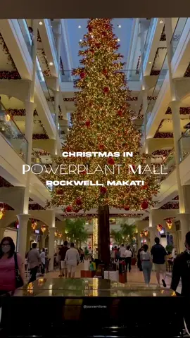 Are you excited for Christmas? 🎄🥰 #christmas #christmastree #fyp #rockwell #rockwellph #aesthetic #powerplantmall #christmasdecor #makati 
