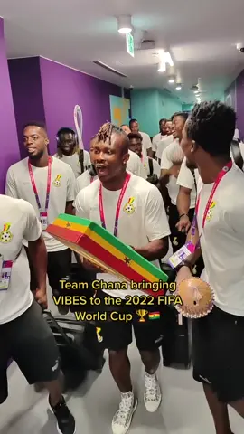 Ghana’s team arrival is something else 🇬🇭🤩 #Ghana #fifaworldcup2022 #fifaworldcup #qatar2022 
