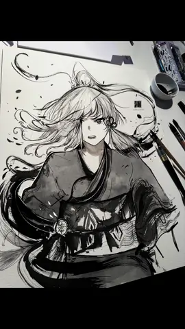 I hope you guys like these kind of videos hehehe.. want more in the future ? #art #artchallenge #GenshinImpact #genshin #ayaka #kazuha #kazuhagenshinimpact #fyp #fypシ 