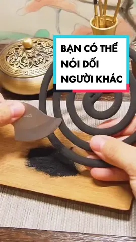 Bạn có thể nói dối người khác. Nhưng bạn không thể nói dối chính bản thân mình #tramhuong #phongthuy #phongthuytamlinh #muataitiktok #muataitiktokshop #tiktokshop #xuhuong #cuocsongtinhlang 