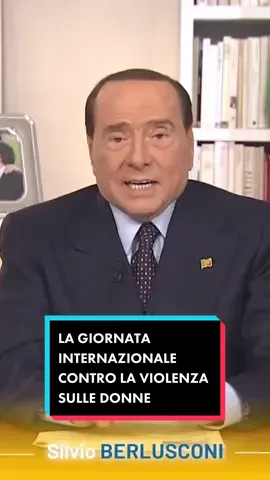 La violenza contro le #donne si combatte con il rispetto, l’educazione e con le misure concrete da parte della politica e delle Istituzioni.  #berlusconi #silvioberlusconi #giornatacontrolaviolenzasulledonne 