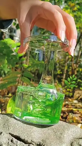 Play with slime outside ! #slime #asmr #satisfying #fidgettoys #decompressiontoys 