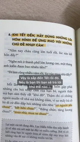 Chắc hẳn mấy bạn trẻ đề bị hỏi mỗi dịp Tết đến Xuân về nhỉ…#1980books #booktokvietnam #bookish #tiktokmentor 