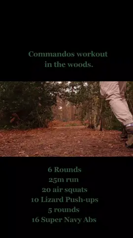🏔Commandos workout in the woods ⛰️  #commandos #workout #saturday #Fitness 