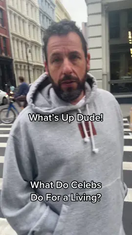 What Do Celebrities Do For a Living? #fyp #foryou #foryoupage #adamsandler #celebs #celebrities #pop #popculture #fame #stars #hollywood #culture #nyc #soho #les #grind #hustle #rappers #streets 