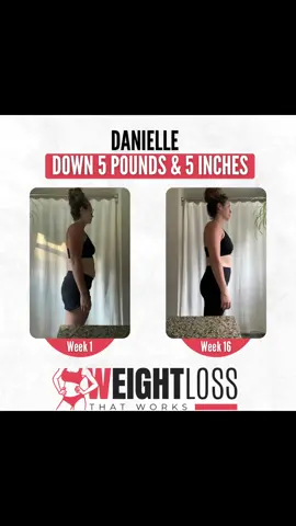 🔥 𝐌𝐲 𝐂𝐥𝐢𝐞𝐧𝐭 𝐃𝐚𝐧𝐢𝐞𝐥𝐥𝐞 𝐋𝐨𝐬𝐭 𝟓 𝐋𝐁𝐒 𝐚𝐧𝐝 𝟓 𝐈𝐧𝐜𝐡𝐞𝐬 𝐈𝐧 𝐇𝐞𝐫 𝐌𝐢𝐝𝐬𝐞𝐜𝐭𝐢𝐨𝐧 𝐈𝐧 𝐎𝐧𝐥𝐲 𝟏𝟔 𝐖𝐞𝐞𝐤𝐬! ( 𝐓𝐄𝐒𝐓𝐈𝐌𝐎𝐍𝐈𝐀𝐋 𝐕𝐈𝐃𝐄𝐎)   #womensweightloss #weightloss #weightlosstransformation 