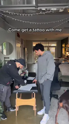 Making progress on the back piece #tattoo #Vlog #fyp 