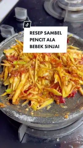 Resep sambel pencit ala bebek sinjai, siapa yang suka? #sambelpencit #mantulsruntulsruntul 