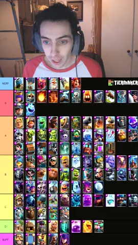 RANKING EVERY CARD IN CLASH ROYALE (NOV 2022) #clashroyale #clashroyal #cr #oofro #supercell #fypシ