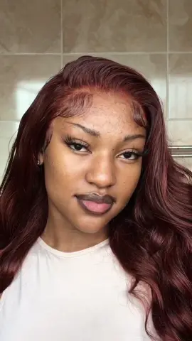 Nadula 33 Red Brown Body Wave Wig 150% density 24 inches (Code:TT20) #nadulahair #colouredhair #wigstyles 