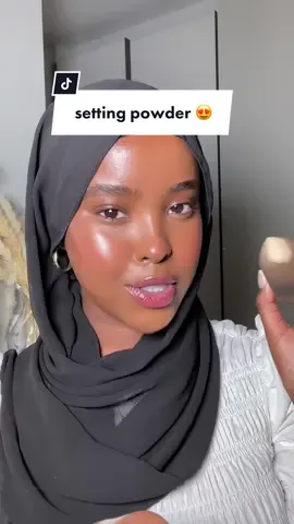 just trust me on this one… 😍 #settingpowder #makeup #musthave #basemakeup #blackgirlmakeup 