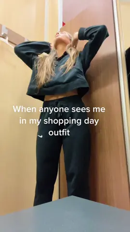 I litteraly have to wear something i can throw on and off to try on clothes 