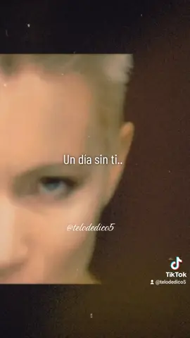 Un día sin ti Es una eternidad Es un adiós que duele por dos Solo esperar la soledad Un día sin ti..🎵  #undiasinti #roxette #foryou #telodedico5 #parati #letras #español #estadosparawhatsapp #vip 