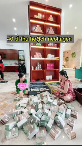 Thu hoạch 40 tỉ đầu tuần của #ncollagen  @Trần Bích Ngân #bossncollagen #xuhuong 
