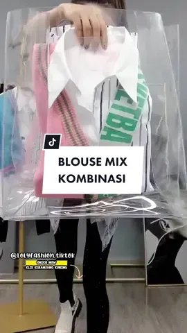 BLOUSE MIX KOMBINASI #atasanwanita #atasanwanitamurah #kemejaoversize #kemejakombinasi #atasankombinasi #OOTD #outfit #fypdongggggggg 