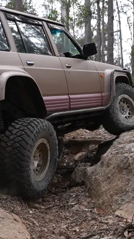 Little suspension test out in the GQ a few weeks back on the local tracks 😎 #patrol #nissanpatrol #4x4 #gqpatrol 