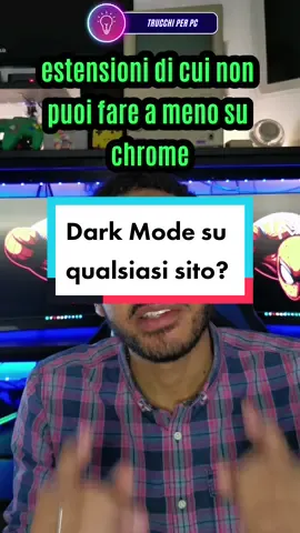 Questo ti piacerà sicuro! #chrome #google #estensione #dark #darkmode 