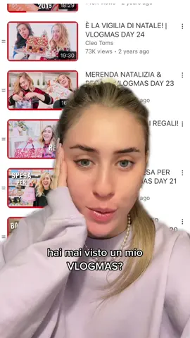sei hai mai visto un mio VLOGMAS ho bisogno del tuo aiuto 🥺✨🎄 #Vlogmas #xmas #Vlog 