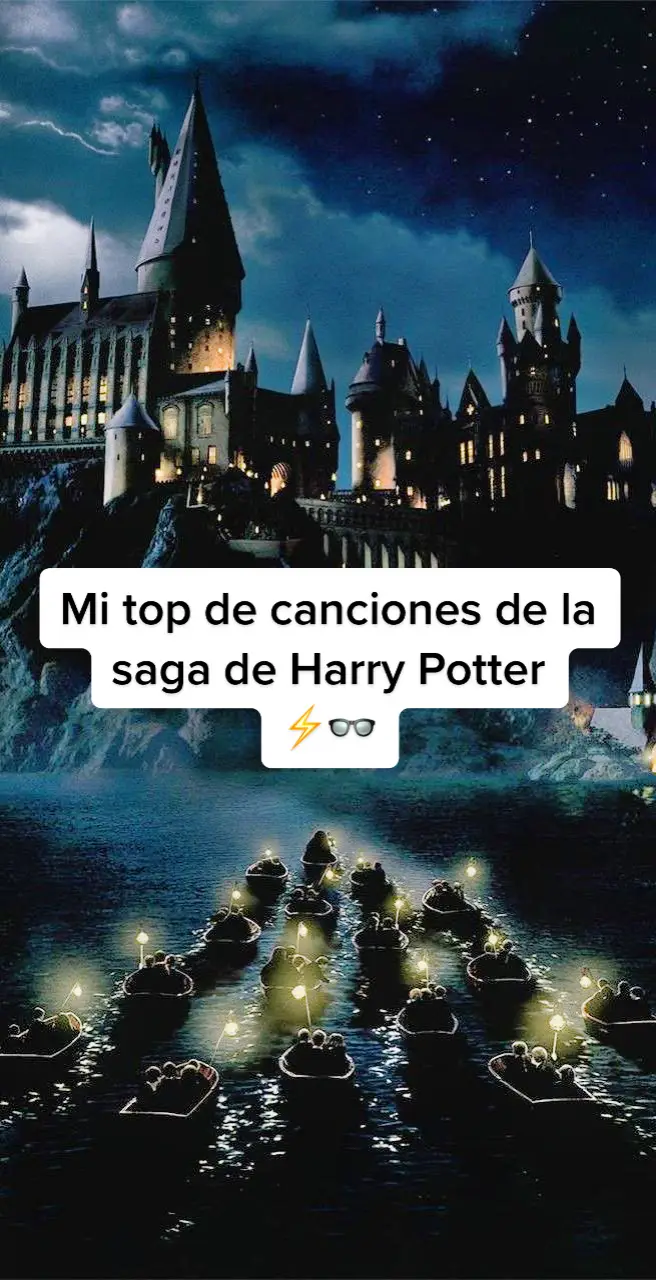 Mi top sobre las mejores canciones de la saga de Harry Potter!!! Que os parece!? Cuáles son vuestras favoritas? #follow #fyp #viral #parati #harrypotter #hogwarts 