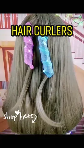 18pcs portable magic hair curler#fypシ#foryourpage#tiktokbudolshop#hairdiy#hairstyletutorial#haircurlers 