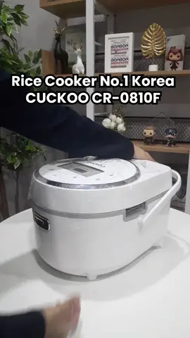 Cuckoo CR-0810F Rice Cooker paling Best Seller di Korea 😍 #cuckoo #ricecooker #fyp