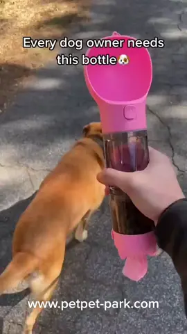 The best dog portable multifuctional 3 in 1 bottle for ever. The #1  Dog portable bottle in US 2022. #dog #pet#fyp #fypシ #doglover #DogTraining #petlover 
