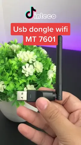 Usb dongle wifi wireless adapter receiver berguna banget buat ngehubungin wifi ke set top box hehe biar streaming videonya makin mantep #usbwifiadapter #dongle #mt7601  #intecoid #usbwifiadapter #usbwifi #antigaptek #fyp 