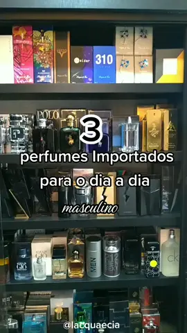 Top 3 perfumes importados masculinos para seu dia a dia!!  Garanta já o seu aqui na Lacqua e Cia! 😉 #perfumesimportados #perfumesmasculinos #lacquaecia