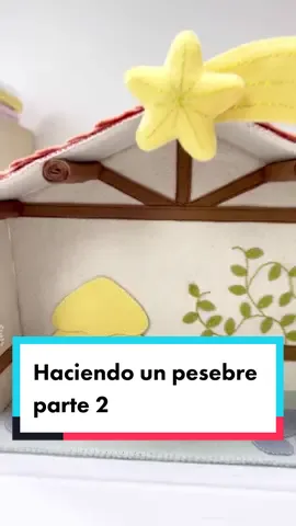 Parte 2 #pesebre #nacimientonavideño #navidadfieltro #fieltro #feltro #felt #pañolenci #christmas #adornosnavideños #artesanias #artesanato #costuraamano 