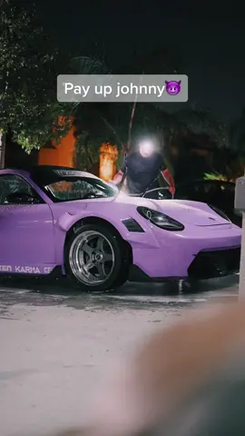 Even washing your car costs an arm and a leg🫠  #modified #modifiedcars #porsche #widebody #bagged #rwb #dabloons #dabloon #foryou    