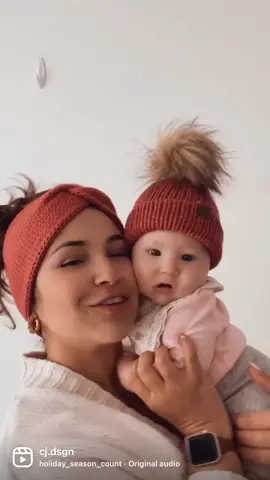 Oh, you bettwr believe we will be matching this winter season 😍 #mommyandme #matchingoutfits #mommyanddaughter #matchinghats #SmallBusiness 