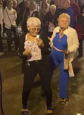 Me and my BFF still living life when we’re seniors. 💗 #fyp #oldladies #ladiesdancing #dancing #BestFriends #besties #bffsforever #soulsisters #livelife #grateful 