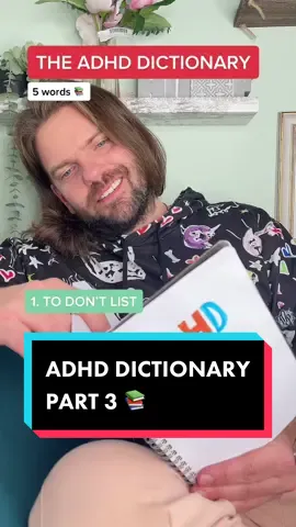 THE ADHD DICTIONARY - PART 3 📚